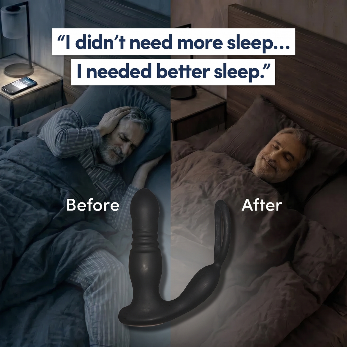 A1C vs night trips chart