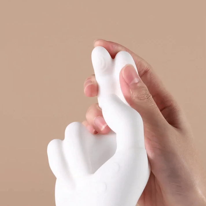 Trigger-style vibration with gentle heating