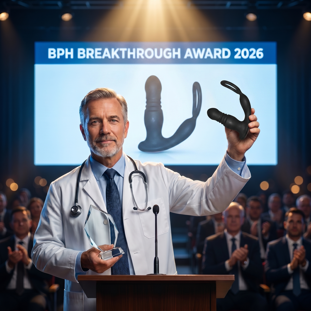 Award ceremony scene